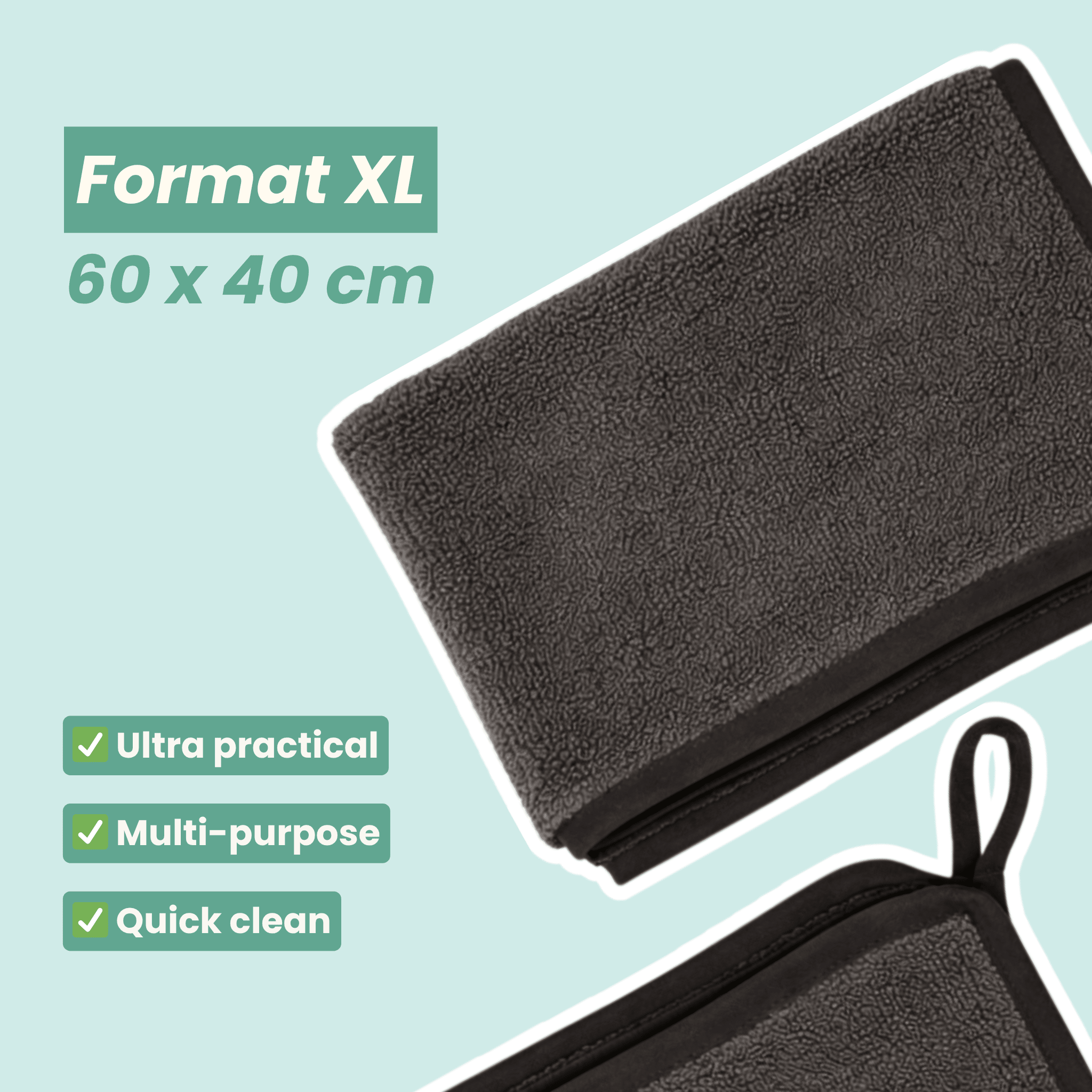 WipeIt XL – Streak - Free Clean, No Chemicals Needed - BagIt